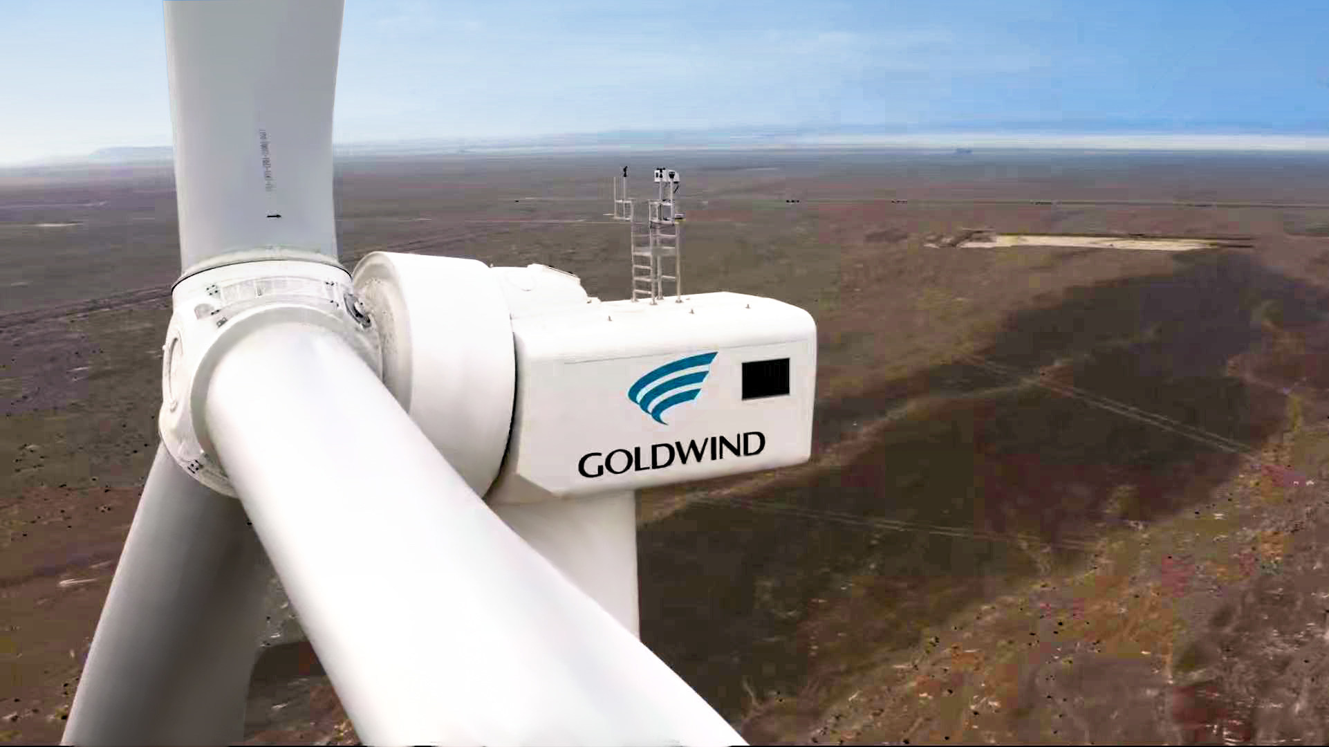 Goldwind Installs Five Megawatt Plus Onshore Test Turbine Plant